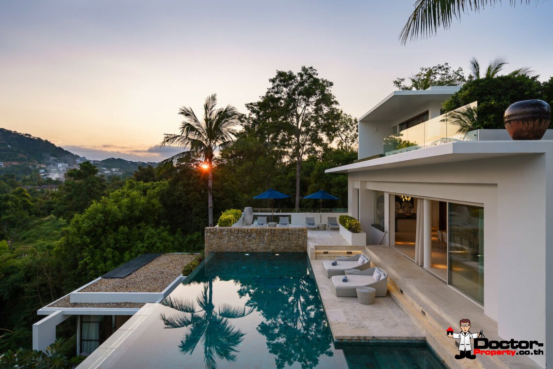 6 Bedroom Luxury Pool Villa, Choeng Mon, Koh Samui — For Sale
